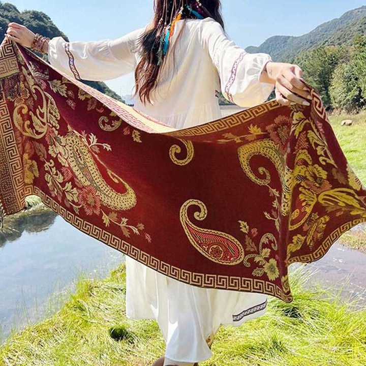 Scialle con Buddha Stones , sciarpa da viaggio avvolgente - image 33