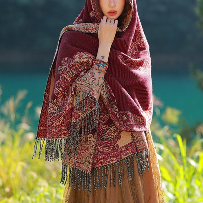 Buddha Stones , sciarpa da viaggio avvolgente - image 1