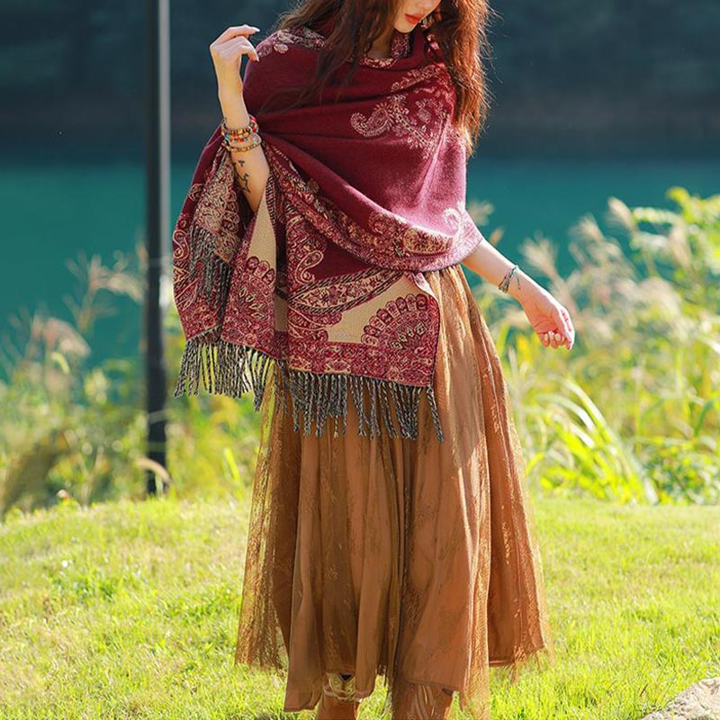 Buddha Stones , sciarpa da viaggio avvolgente - image 9