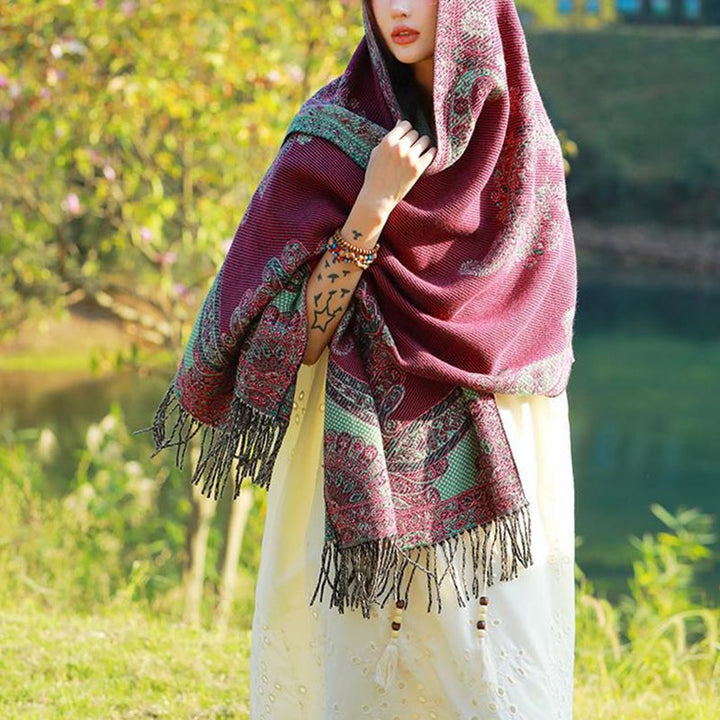 Buddha Stones , sciarpa da viaggio avvolgente - image 15