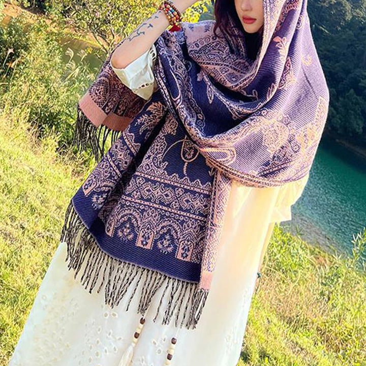 Buddha Stones , sciarpa da viaggio avvolgente - image 14