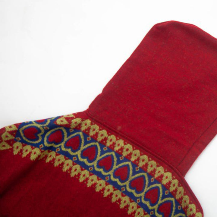 Buddha Stones, rosso, cuore, nappa, mantello con cappuccio, sciarpa da viaggio invernale e accogliente