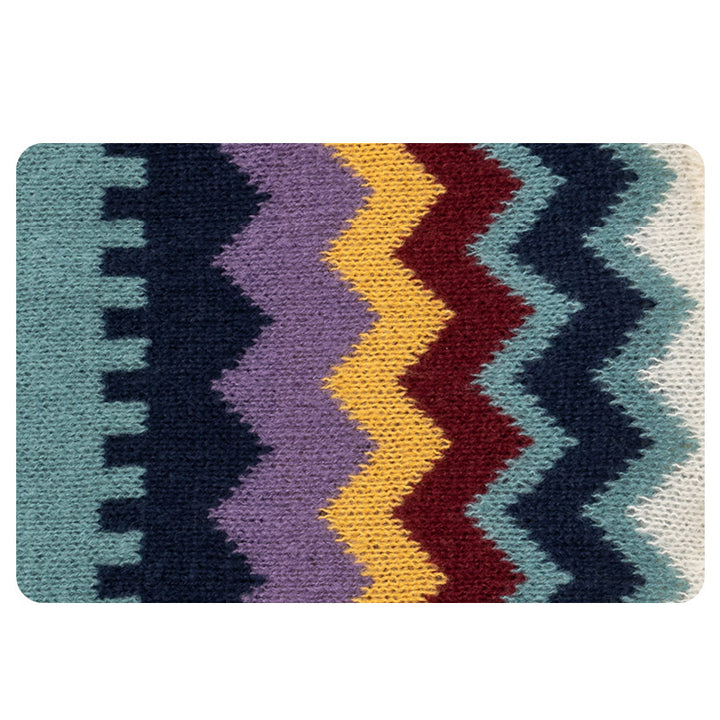 Scialle tibetano Buddha Stones, colorato, a righe, con nappe, avvolgente, invernale, comodo, da viaggio - image 11