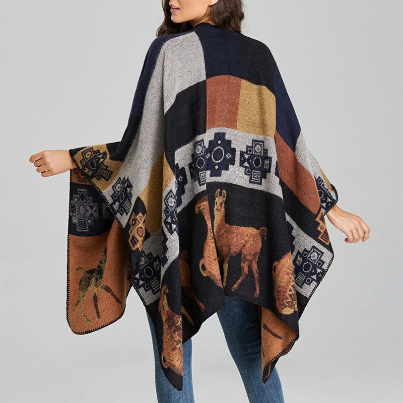 Scialle tibetano Buddha Stones , vaso di cervo, forme geometriche, sciarpa invernale da viaggio accogliente - image 17