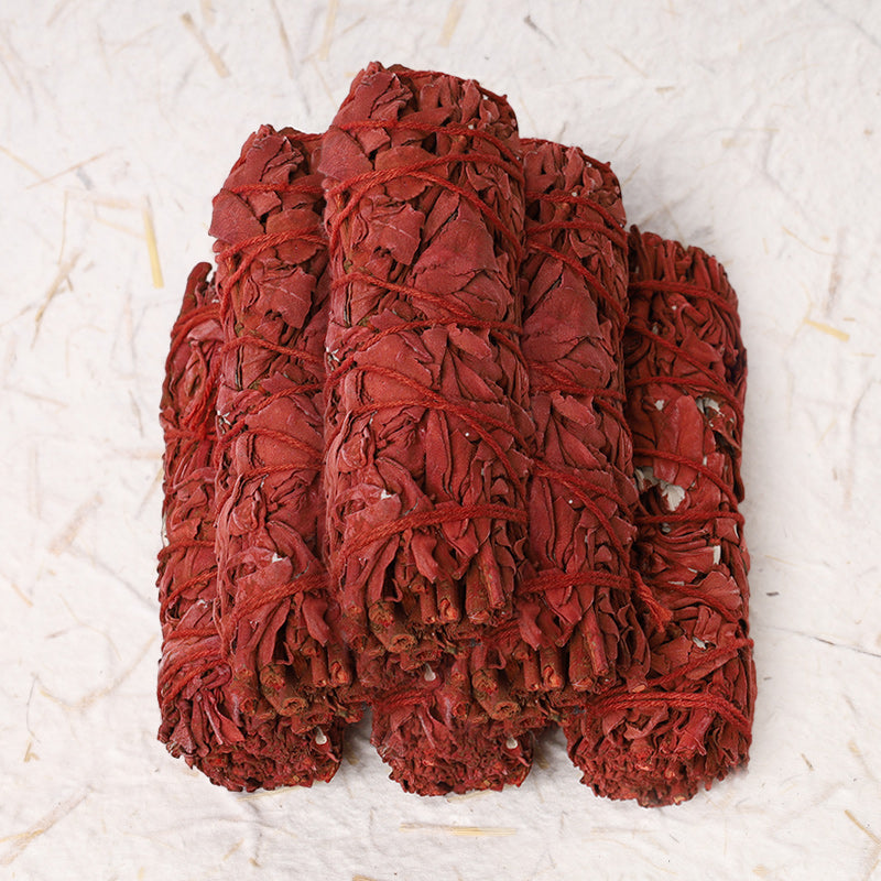 Buddha Stones, bastoncino di salvia con sangue di drago, per purificare l'energia negativa in casa, incenso, meditazione, rituali di guarigione