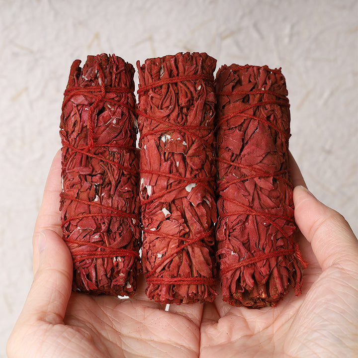 Buddha Stones, bastoncino di salvia con sangue di drago, per purificare l'energia negativa in casa, incenso, meditazione, rituali di guarigione