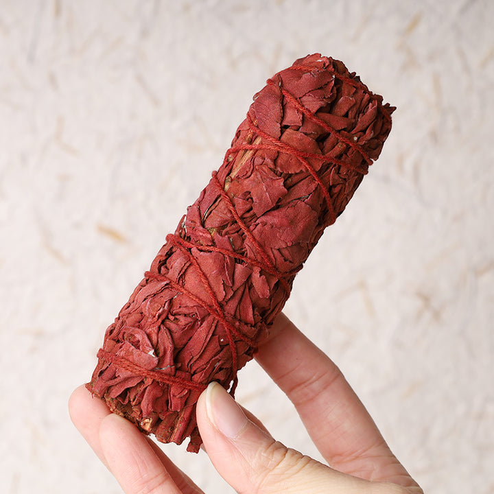 Buddha Stones, bastoncino di salvia con sangue di drago, per purificare l'energia negativa in casa, incenso, meditazione, rituali di guarigione
