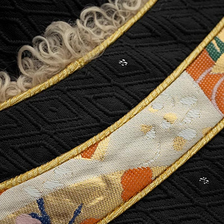 Buddha Stones Abbigliamento tibetano Lhasa Top foderato in pile Abbigliamento invernale da donna - image 14