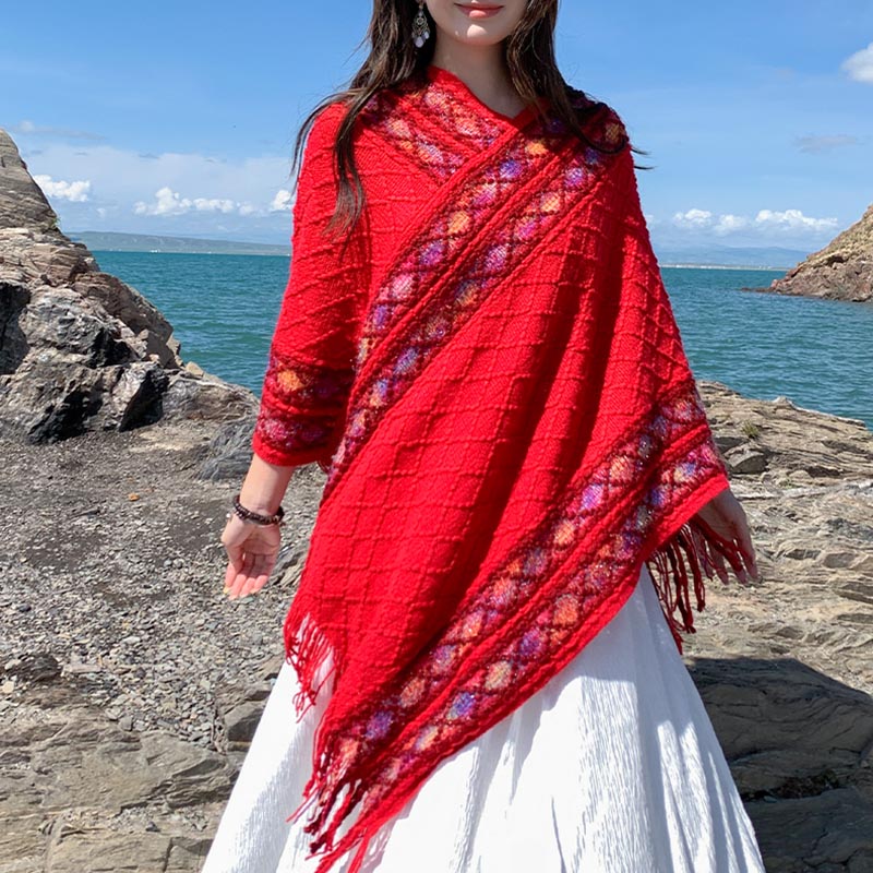 Buddha Stones , nappe, pullover, sciarpa da viaggio invernale e accogliente - image 14