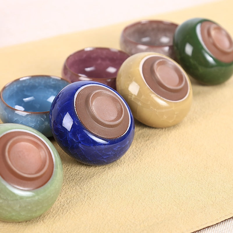 Buddha Stones Carino Koi Fish Tazza da tè in ceramica Kung Fu Tazza da tè Ciotola 45ml