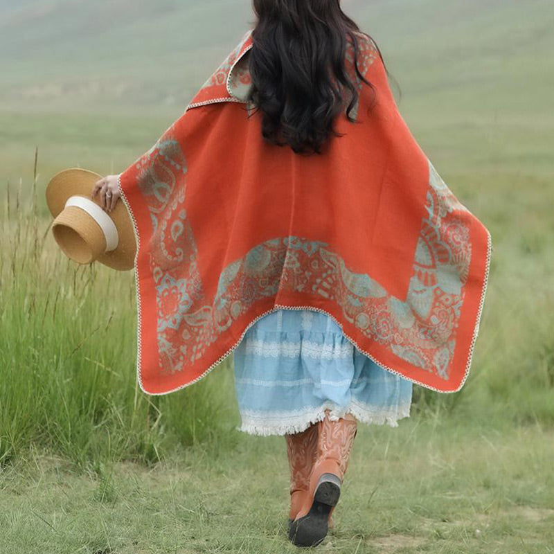 Scialle tibetano Buddha Stones , modello semplice, sciarpa invernale da viaggio accogliente - image 16