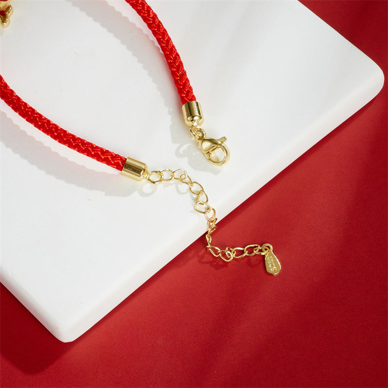 Buddha Stones Calcedonio Fortuna Koi Pesce Ricchezza Bracciale Collana Pendente