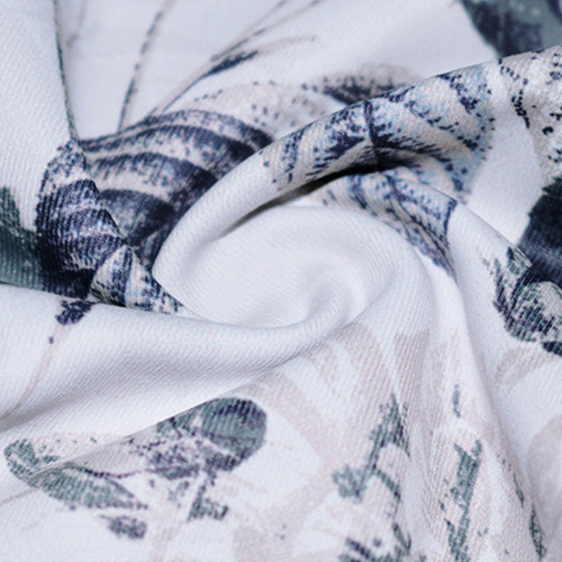 Pantaloni da yoga sportivi da donna con stampa di fiori Buddha Stones e pietre - image 7