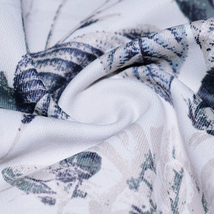 Pantaloni da yoga sportivi da donna con stampa di fiori Buddha Stones e pietre - image 7