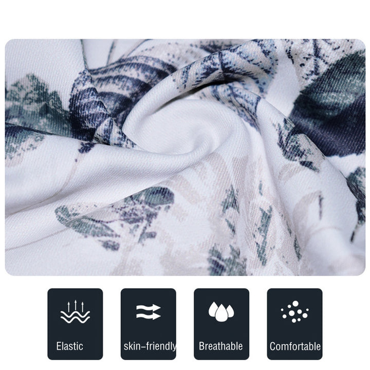 Pantaloni da yoga sportivi da donna con stampa di fiori Buddha Stones e pietre - image 14