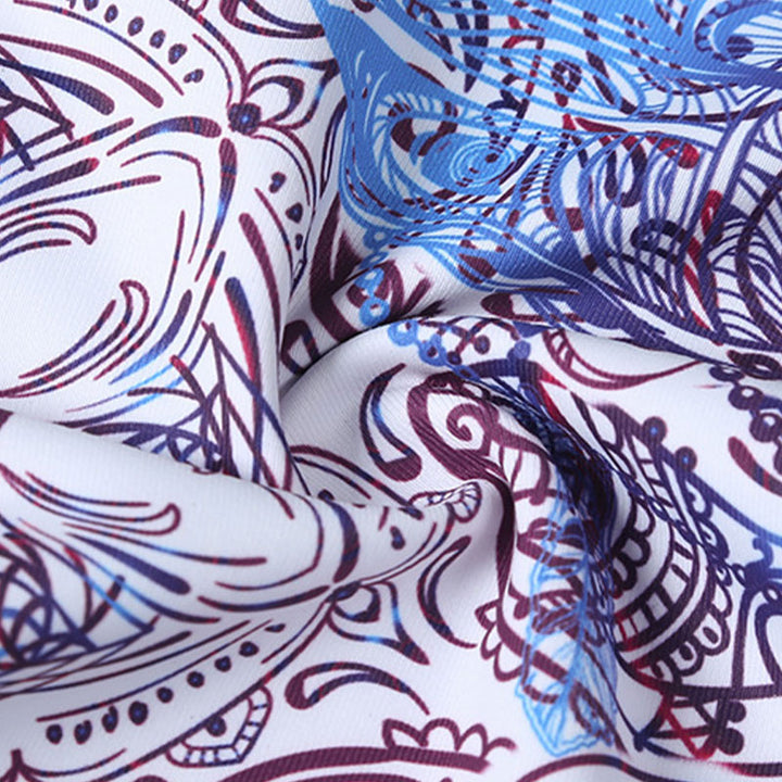 Pantaloni sportivi da yoga con stampa Buddha Stones Flowers Leaves Birds Fitness Leggings da yoga da donna - image 9