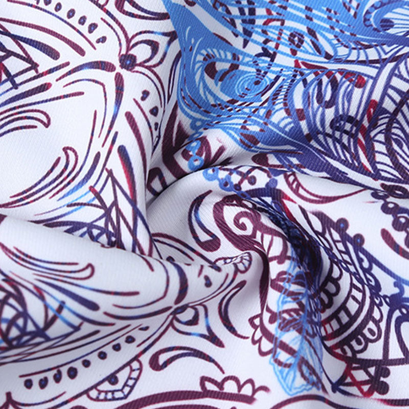 Pantaloni sportivi da yoga con stampa Buddha Stones Flowers Leaves Birds Fitness Leggings da yoga da donna - image 9