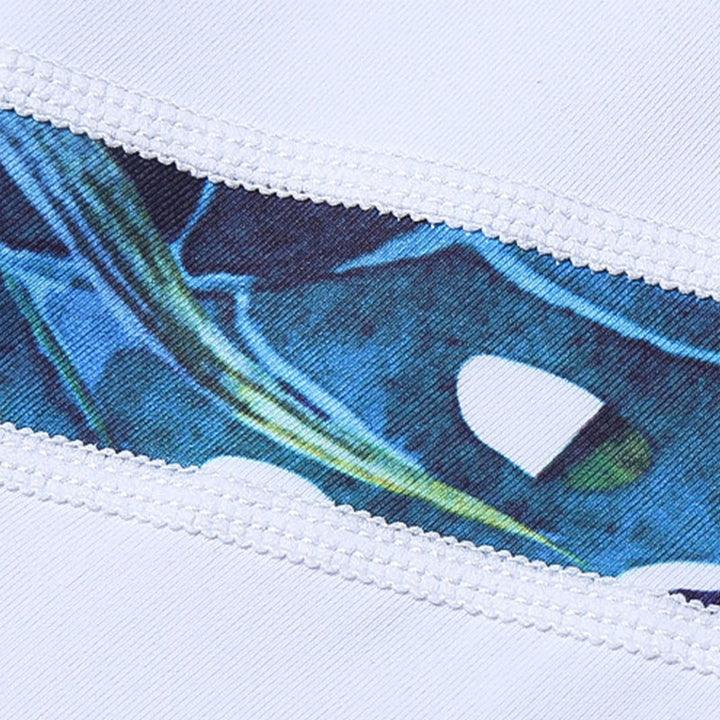Buddha Stones 2 pezzi Girasole Fiori Foglie Stampa Top Pantaloni Sport Fitness Yoga Yoga Set da donna - image 20