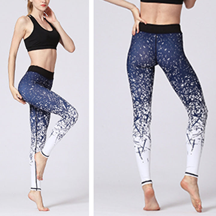 Pantaloni da yoga con stampa Buddha Stones Lines Weeds Sakura Flowers Black Tree, sportivi, fitness, yoga, leggings, pantaloni da yoga da donna - image 21