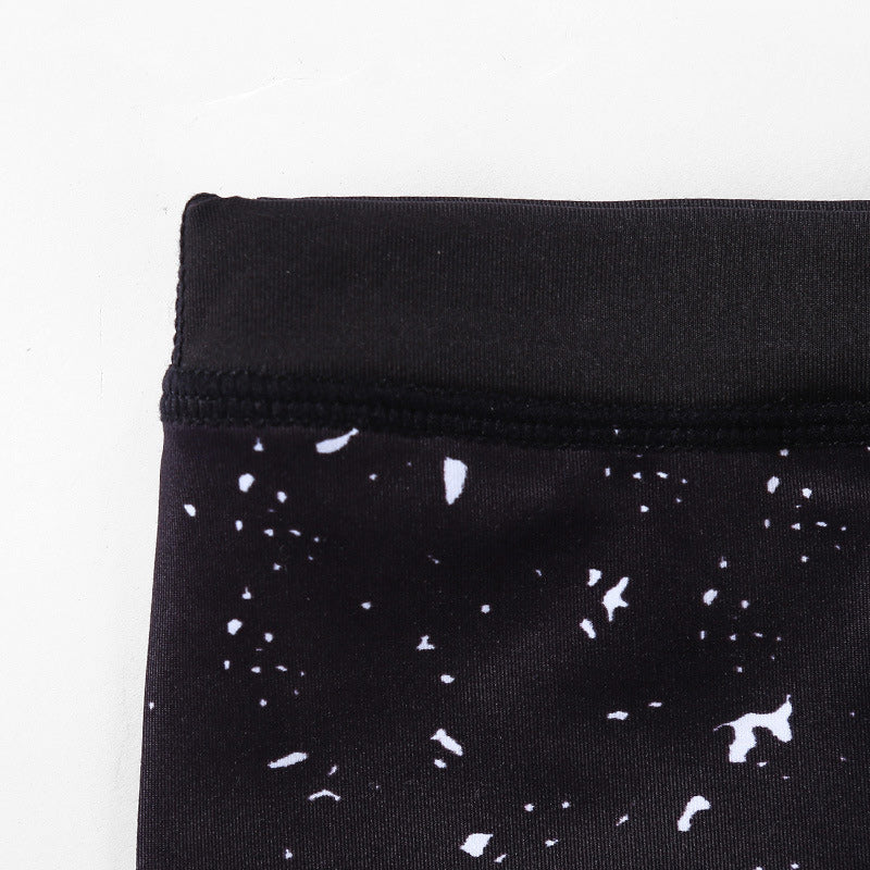 Pantaloni da yoga con stampa Buddha Stones Lines Weeds Sakura Flowers Black Tree, sportivi, fitness, yoga, leggings, pantaloni da yoga da donna - image 12