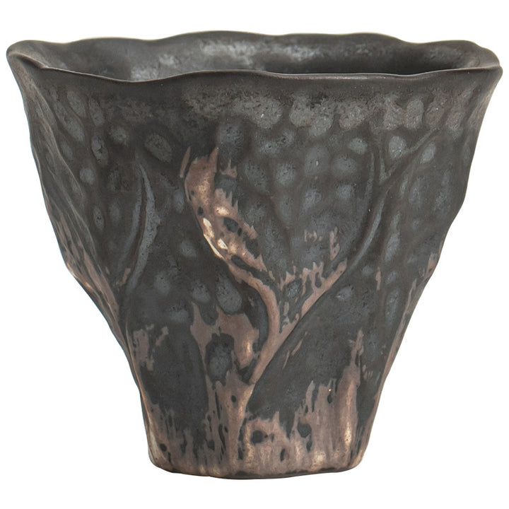 Tazza da tè in ceramica Zen a forma di fiore di loto Buddha Stones Kung Fu Tea Cup 50ml