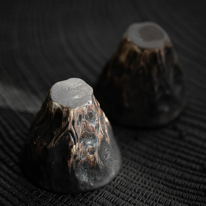 Tazza da tè in ceramica Zen a forma di fiore di loto Buddha Stones Kung Fu Tea Cup 50ml