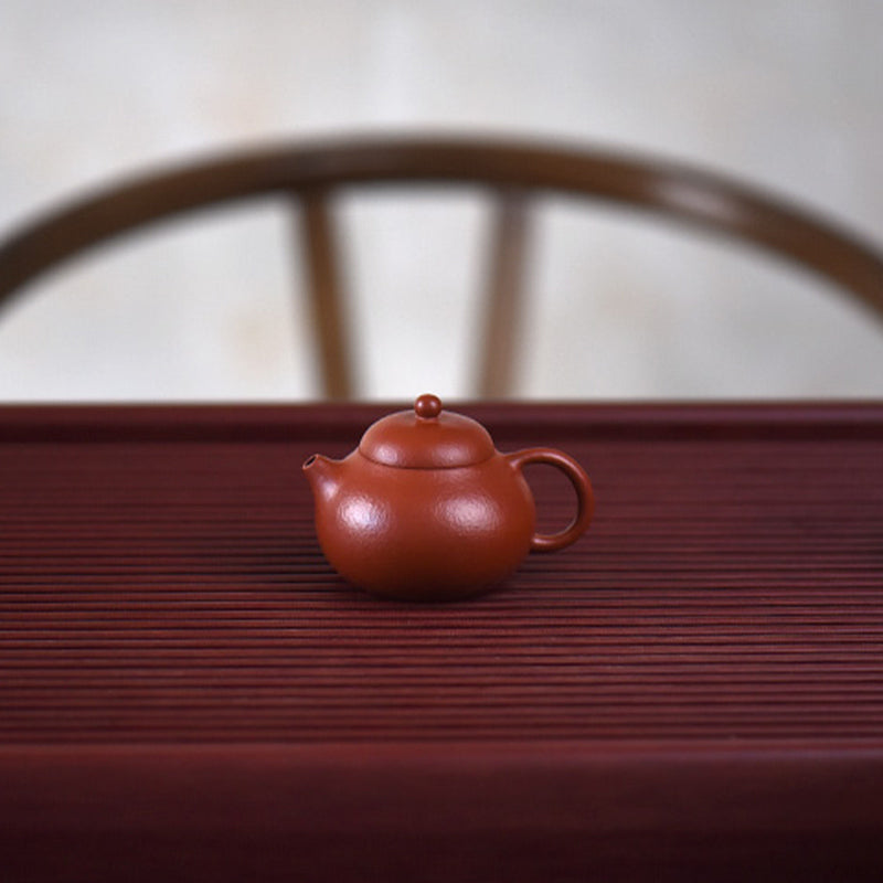 Buddha Stones Yixing Tutto Fatto a Mano Wen Dan Marrone Viola Argilla Kung Fu Teiera - image 2
