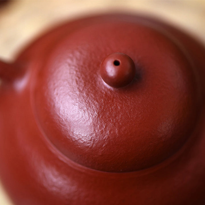 Buddha Stones Yixing Tutto Fatto a Mano Wen Dan Marrone Viola Argilla Kung Fu Teiera - image 10