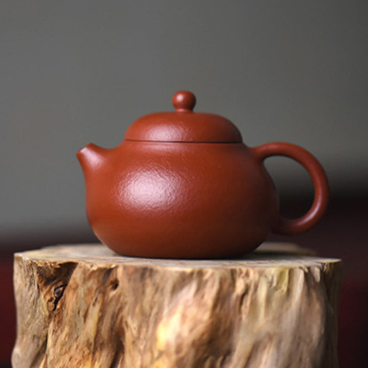 Buddha Stones Yixing Tutto Fatto a Mano Wen Dan Marrone Viola Argilla Kung Fu Teiera