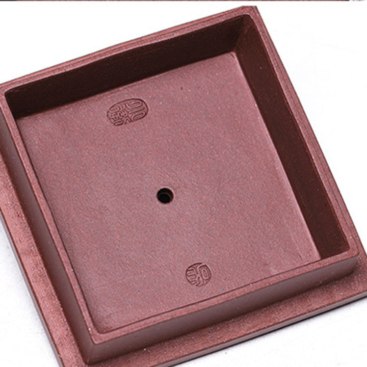 Buddha Stones Yixing Tutto Fatto a Mano Gomoku Giocare a Scacchi Argilla Viola Kung Fu Teiera Quadrata 280ml