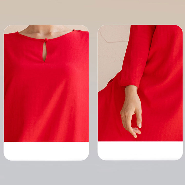 Buddha Stones 2 pezzi Design semplice Tai Chi Meditazione Yoga Abbigliamento Top Pantaloni Set da donna - image 19