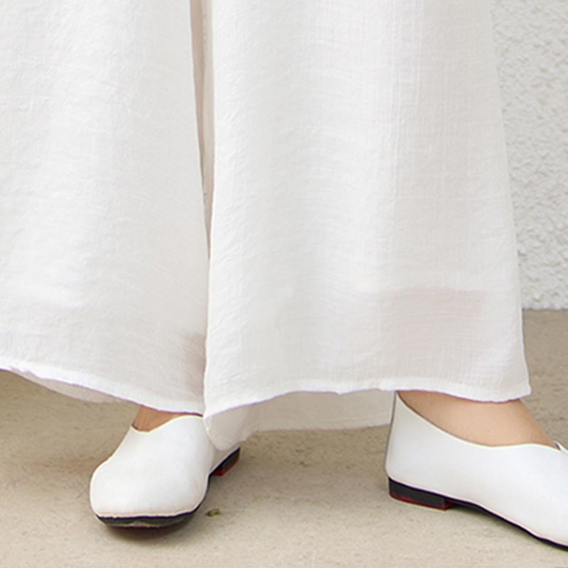 Buddha Stones 2 pezzi semplice cinese rana pulsante design top pantaloni meditazione yoga zen tai chi cotone abbigliamento donna set - image 15