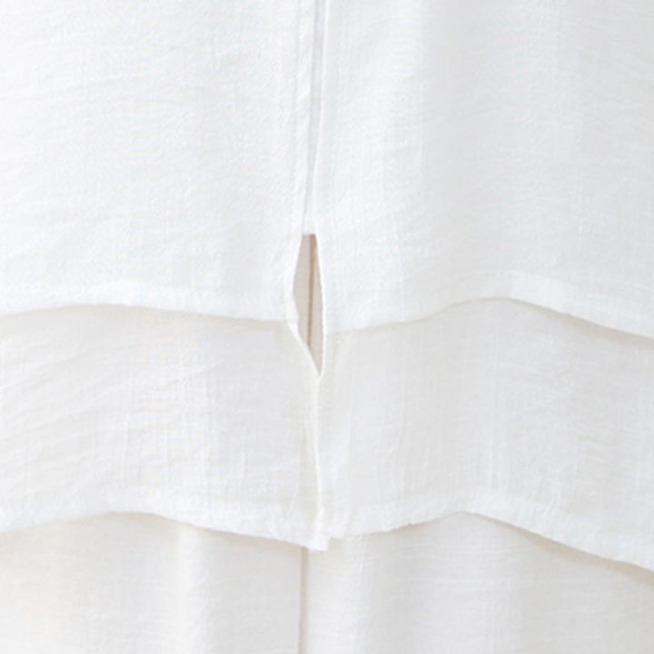 Buddha Stones 2 pezzi semplice cinese rana pulsante design top pantaloni meditazione yoga zen tai chi cotone abbigliamento donna set - image 13