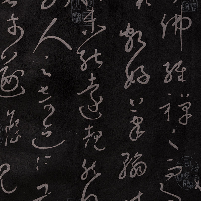 Buddha Stones Cinese Calligrafia Abbigliamento Giacca Cappotto Tang Suit Uomo Abbigliamento - image 5