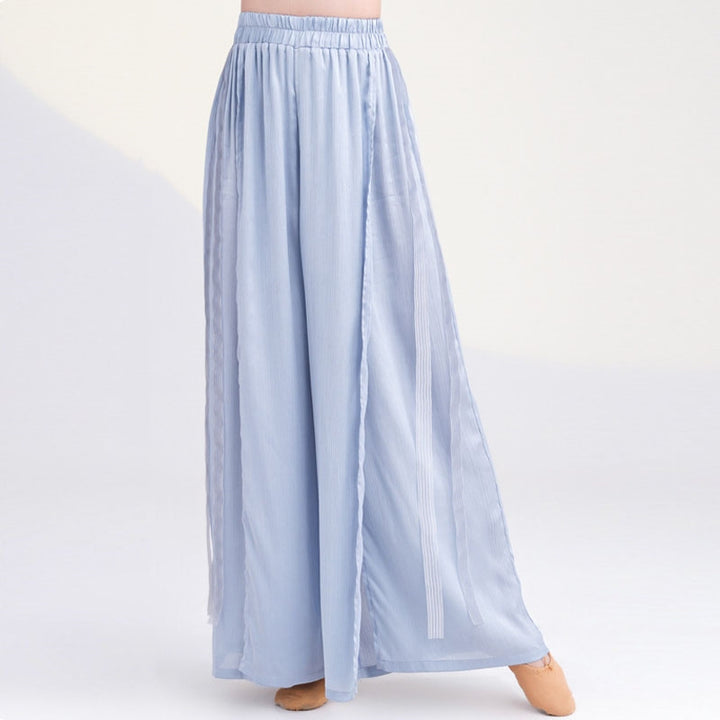 Buddha Stones 2 pezzi abbigliamento da danza classica Zen Tai Chi abbigliamento da meditazione cotone top pantaloni set da donna