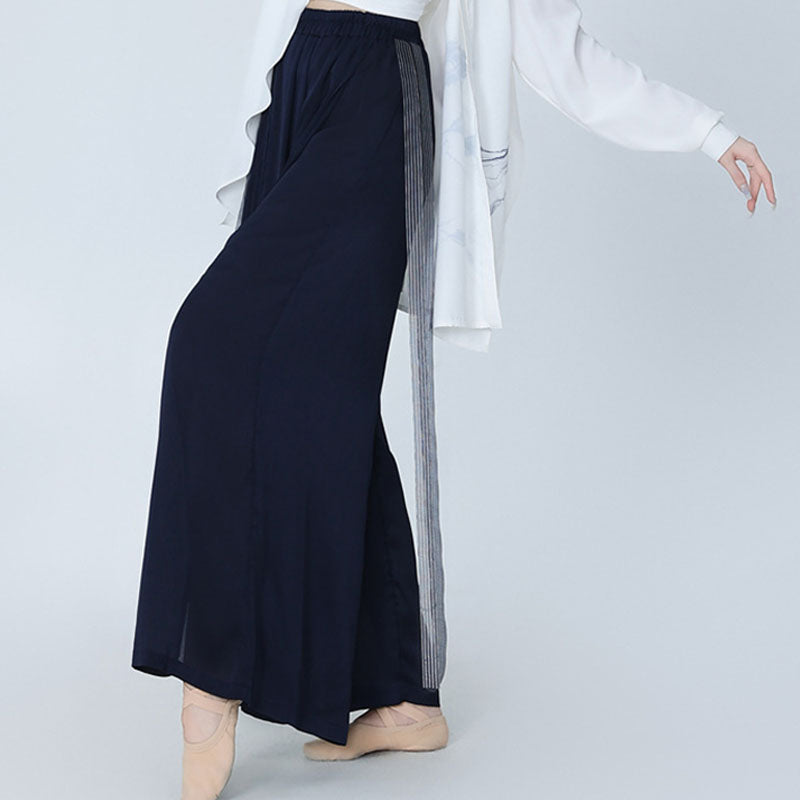 Buddha Stones 2 pezzi abbigliamento da danza classica Zen Tai Chi abbigliamento da meditazione cotone top pantaloni set da donna
