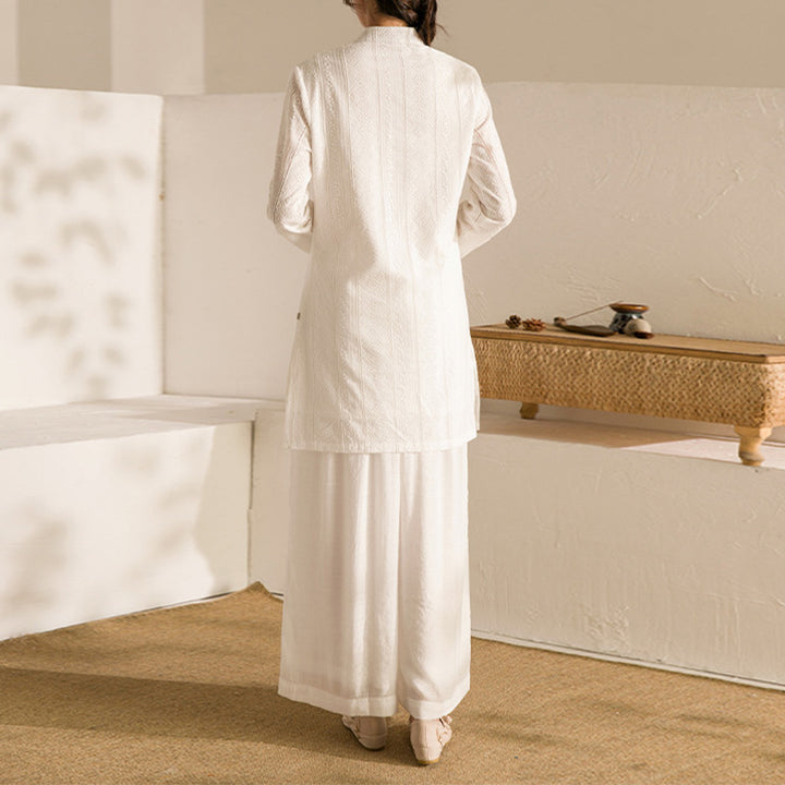 Buddha Stones 2 pezzi manica lunga abbigliamento yoga abbigliamento meditazione top pantaloni set da donna