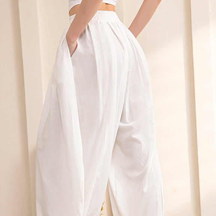 Pantaloni da yoga da donna con design semplice Buddha Stones , fitness e sport - image 15