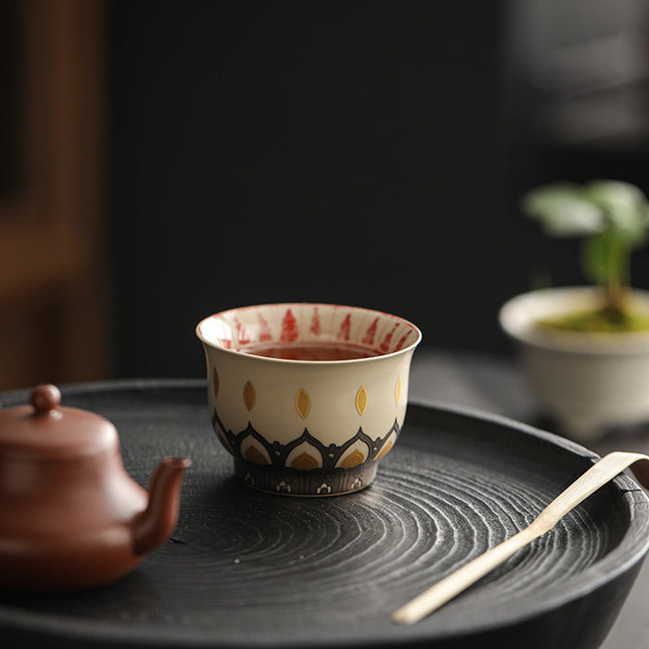 Buddha Stones Dunhuang Color Thousand Buddhas Tazza da tè Kung Fu Tazza da tè 100ml