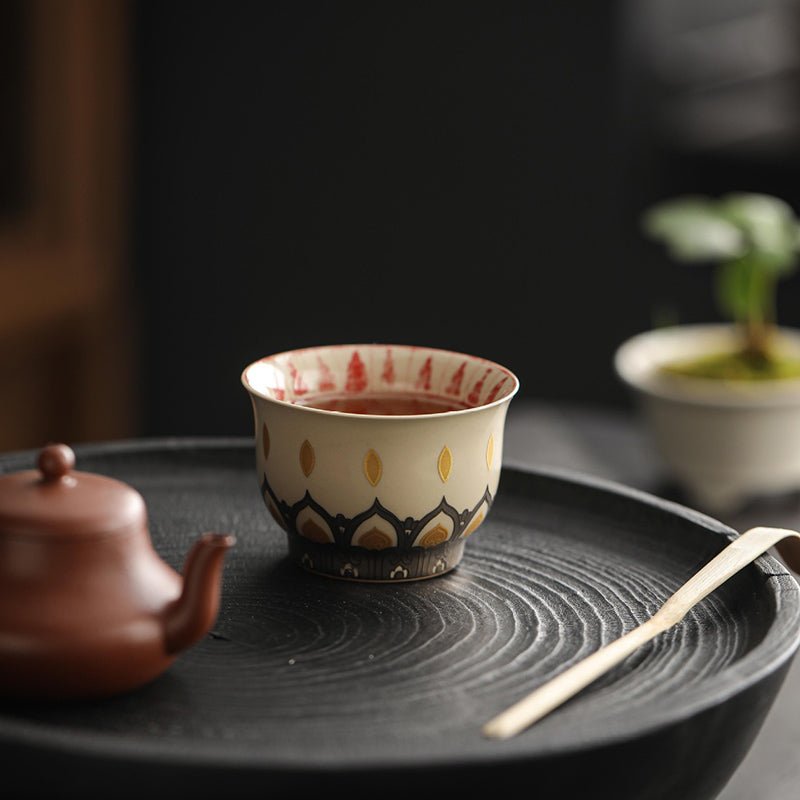 Buddha Stones Dunhuang Color Thousand Buddhas Tazza da tè Kung Fu Tazza da tè 100ml