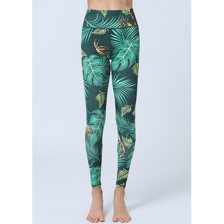 Pantaloni da yoga con stampa di Buddha Stones , sportivi, fitness, yoga, leggings a vita alta, pantaloni da yoga da donna - image 1