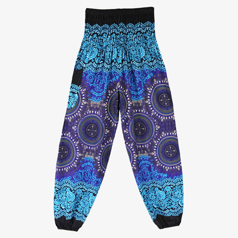 Pantaloni harem larghi Boho Buddha Stones Pantaloni yoga da donna - image 16