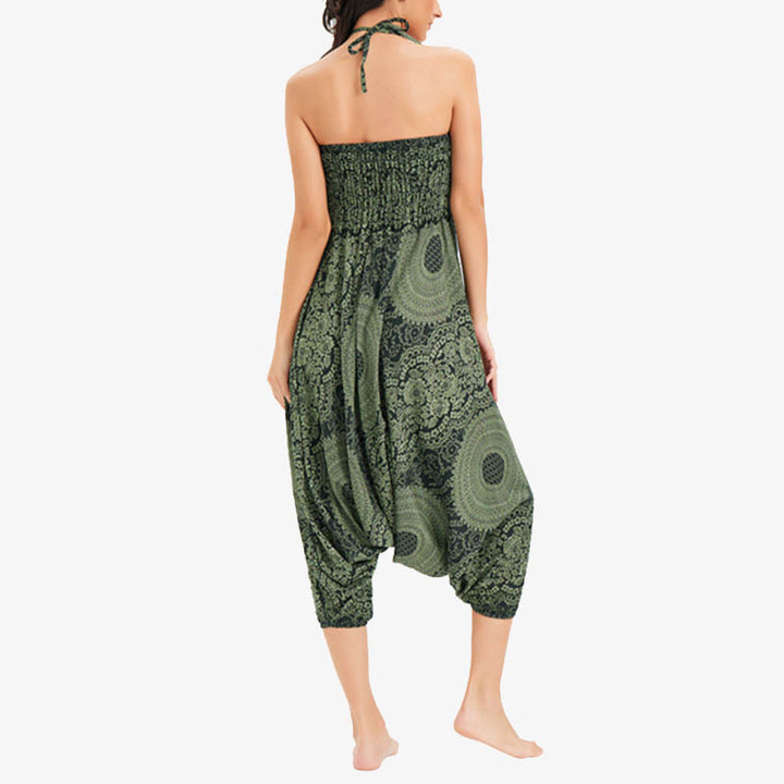 Pantaloni Buddha Stones casual larghi geometrici rotondi da indossare in due stili, pantaloni da yoga da donna - image 29