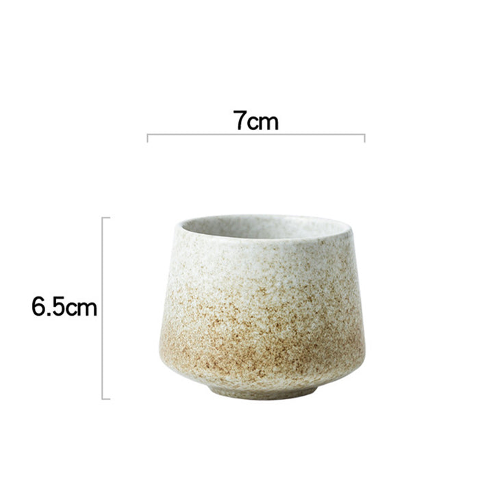 Buddha Stones Retro Kiln Change Tazza da caffè in ceramica Tazza da caffè espresso 200 ml