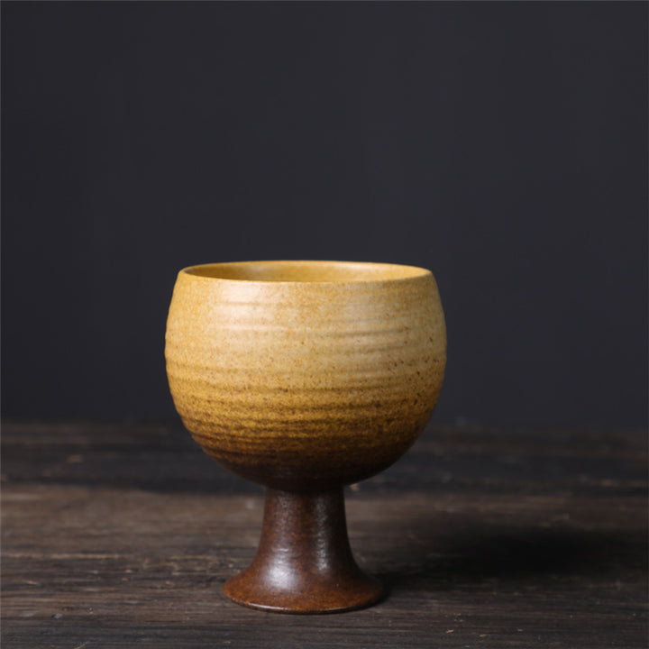 Buddha Stones Calice di piccola capacità Design Tazza da caffè in ceramica per vino e tè 170 ml