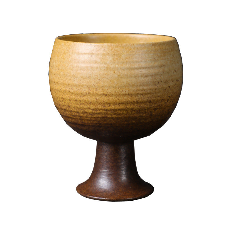 Buddha Stones Calice di piccola capacità Design Tazza da caffè in ceramica per vino e tè 170 ml