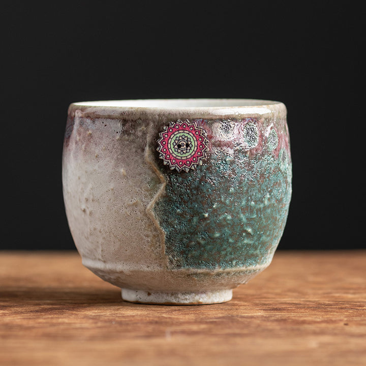 Buddha Stones Girasole Kiln Change Tazza da caffè in ceramica Tè Latte Espresso Tazza da caffè 250ml
