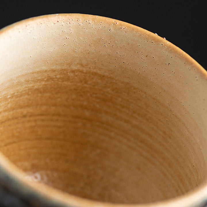 Buddha Stones Girasole Kiln Change Tazza da caffè in ceramica Tè Latte Espresso Tazza da caffè 250ml