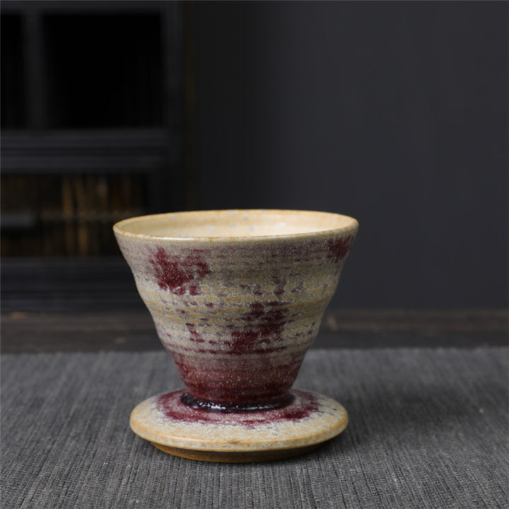 Tazza da caffè in ceramica con design vintage Buddha Stones , tazza da caffè espresso da 150 ml