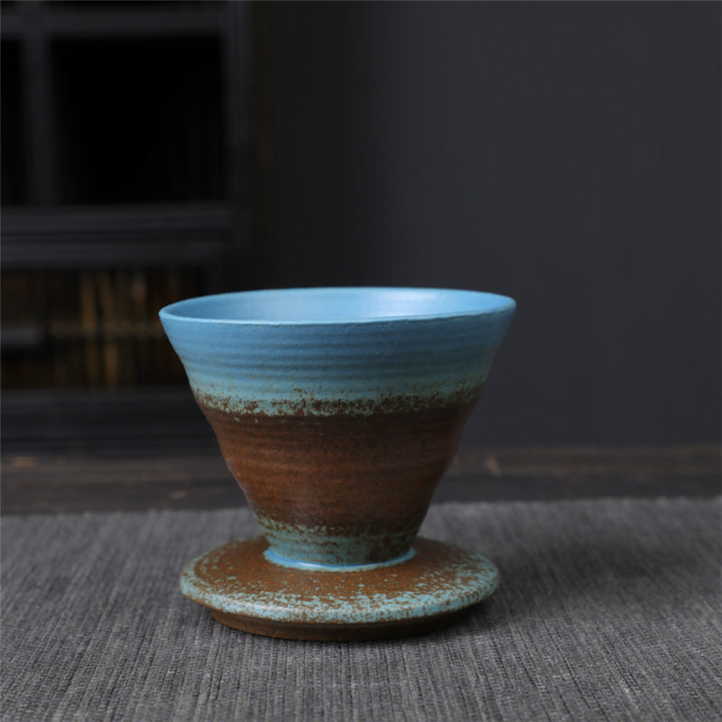 Tazza da caffè in ceramica con design vintage Buddha Stones , tazza da caffè espresso da 150 ml